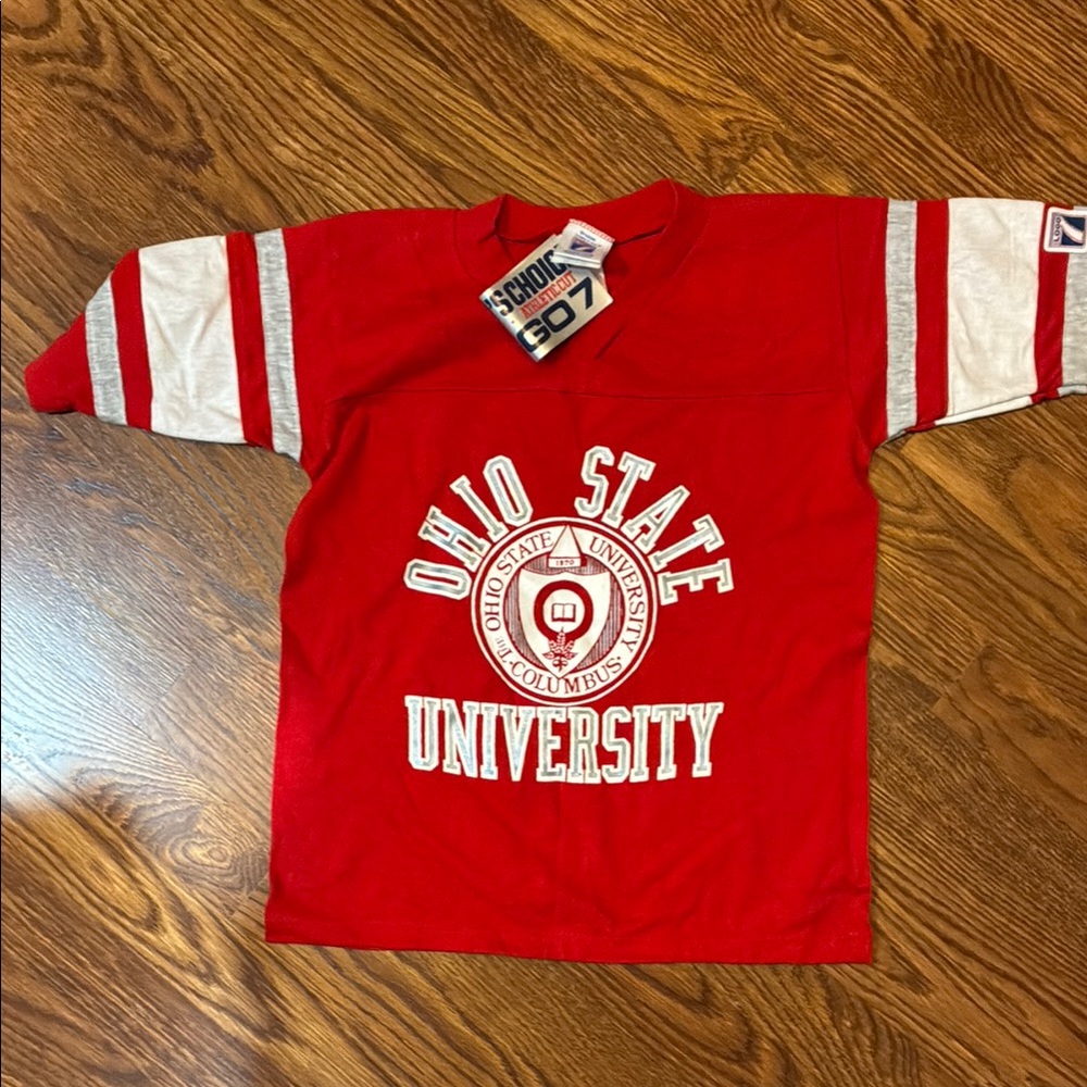 Vintage Ohio State University Red Jersey